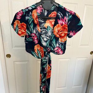 2 Piece Floral Set